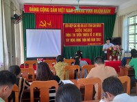 Liên hiệp các Hội khoa học và kỹ thuật tỉnh Cao Bằng tổ chức Hội nghị tuyên truyền thực hiện chương trình mục tiêu quốc gia xây dựng nông thôn mới năm 2022 tại xã Đa Thông, huyện Hà Quảng và xã Dân Chủ, huyện Hoà An.