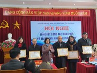 LLiên hiệp các Hội KHoa học và Kỹ thuật tỉnh Cao Bằng tặng Giấy khen cho các tập thể, cá nhân có thành tích xuất sắc trong công tác Hội năm 2025